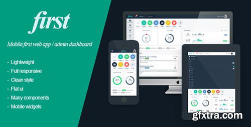 ThemeForest - first - Mobile First Web App Theme - RIP