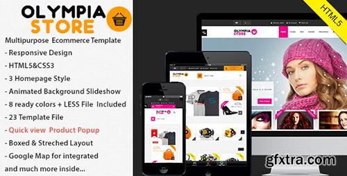 ThemeForest - Olympia responsive Html5 eCommerce - RIP