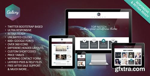 ThemeForest - Galaxy - Creative Portfolio Website Template - RIP