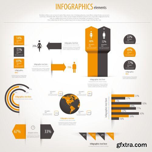 Minimal Infographics Design Part 2 - Shutterstock 32xEPS