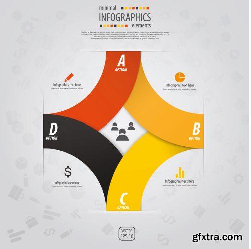 Minimal Infographics Design Part 2 - Shutterstock 32xEPS