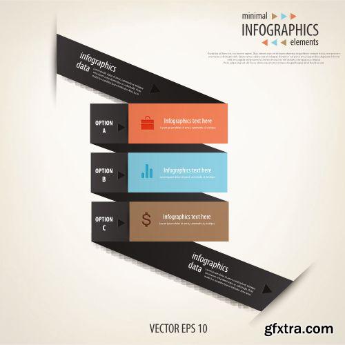 Minimal Infographics Design Part 2 - Shutterstock 32xEPS