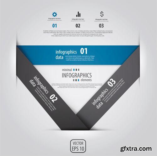 Minimal Infographics Design Part 2 - Shutterstock 32xEPS