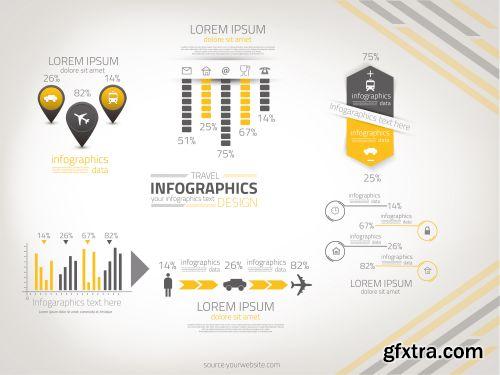 Minimal Infographics Design Part 2 - Shutterstock 32xEPS