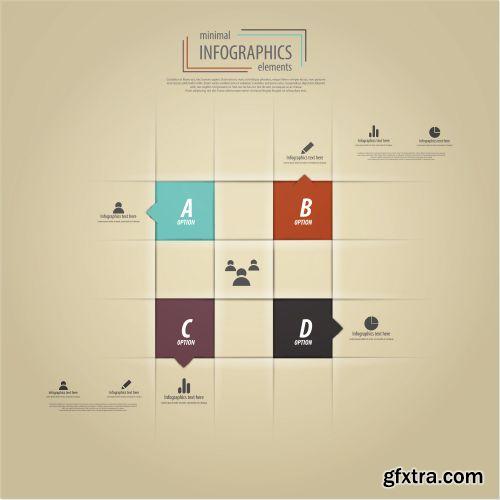 Minimal Infographics Design Part 2 - Shutterstock 32xEPS