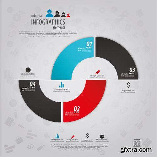 Minimal Infographics Design Part 2 - Shutterstock 32xEPS