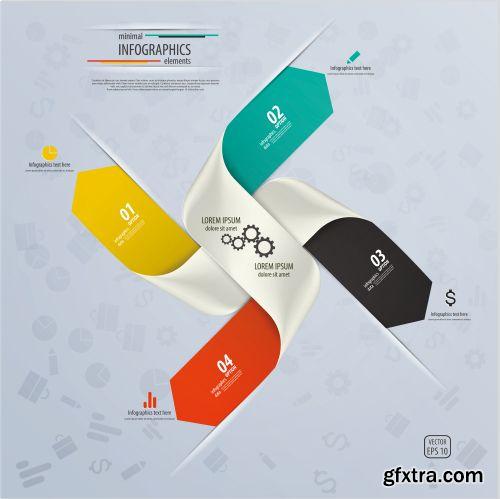 Minimal Infographics Design Part 2 - Shutterstock 32xEPS