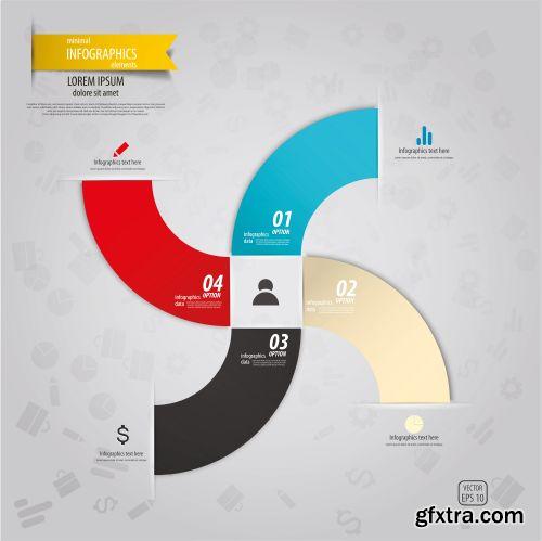 Minimal Infographics Design Part 2 - Shutterstock 32xEPS