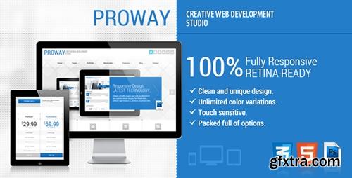 ThemeForest - ProWay - Responsive Multipurpose HTML5 Template - RIP