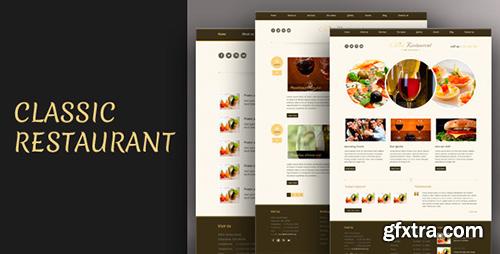 ThemeForest - Classic Restaurant - Responsive Theme Css3/Html5 - RIP