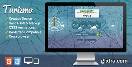 ThemeForest - Turizmo - Animated Coming Soon - RIP