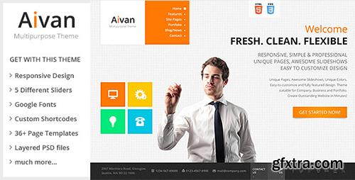 ThemeForest - Aivan - Responsive Multipurpose Template - RIP