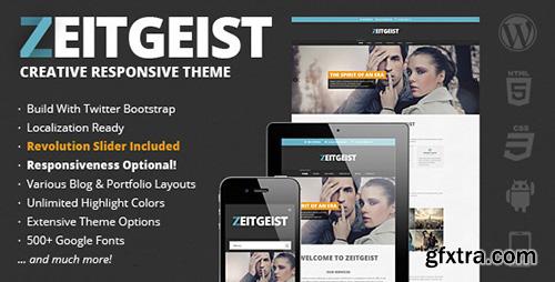 ThemeForest - Zeitgeist v1.0.4 - Creative Responsive WP Theme