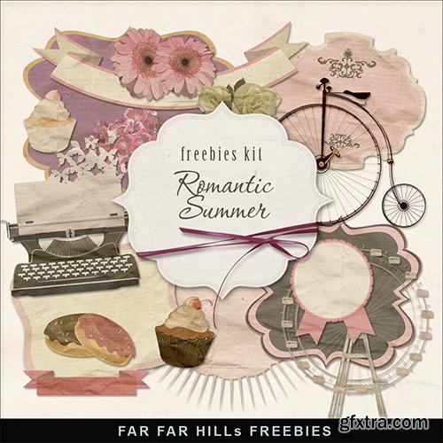 Scrap-kit - Romantic Summer PNG Images 2013