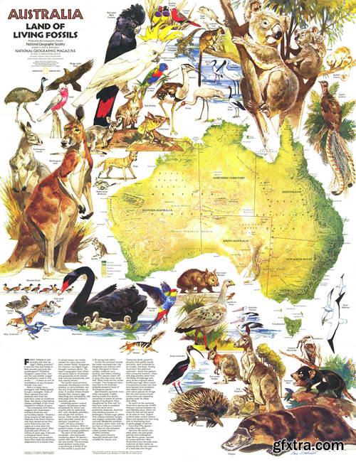 100 years Of National Geographic Maps (1888-1999)