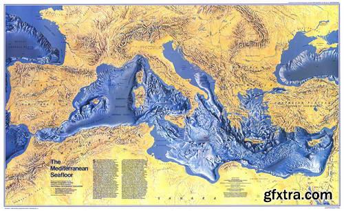 100 years Of National Geographic Maps (1888-1999)