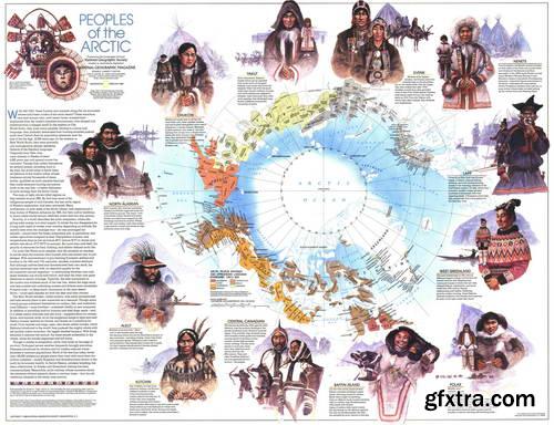 100 years Of National Geographic Maps (1888-1999)