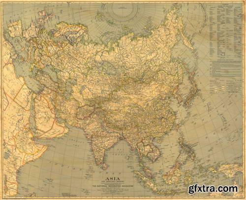 100 years Of National Geographic Maps (1888-1999)