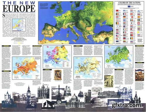 100 years Of National Geographic Maps (1888-1999)