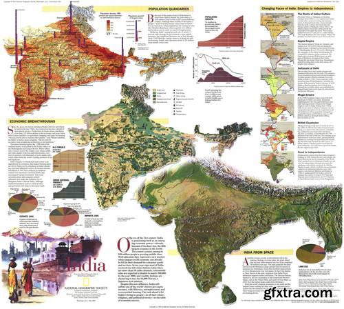 100 years Of National Geographic Maps (1888-1999)