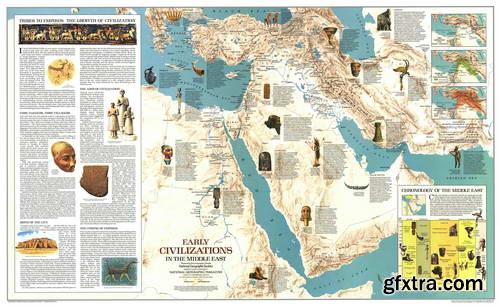 100 years Of National Geographic Maps (1888-1999)