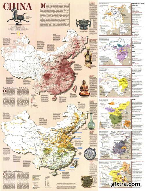 100 years Of National Geographic Maps (1888-1999)