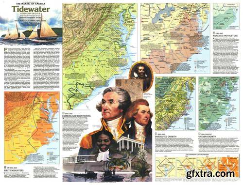 100 years Of National Geographic Maps (1888-1999)