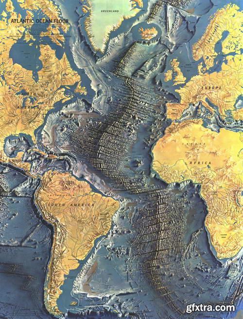 100 years Of National Geographic Maps (1888-1999)