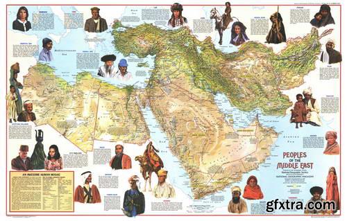 100 years Of National Geographic Maps (1888-1999)