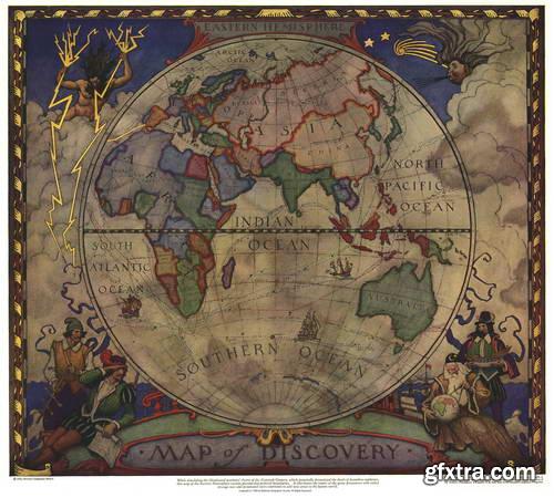 100 years Of National Geographic Maps (1888-1999)