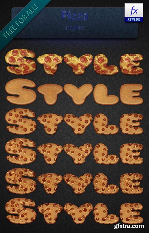 Pizza Photoshop Styles