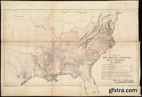 Antique Maps of the U.S. Civil War 67xJPGs