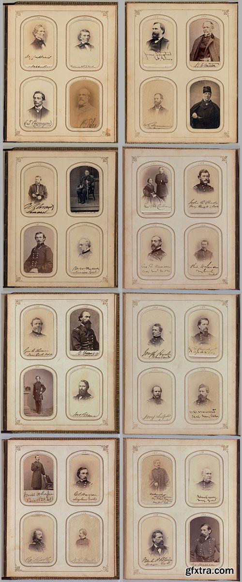 Civil War Photograph Album, ca. 1861-65