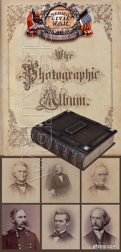 Civil War Photograph Album, ca. 1861-65