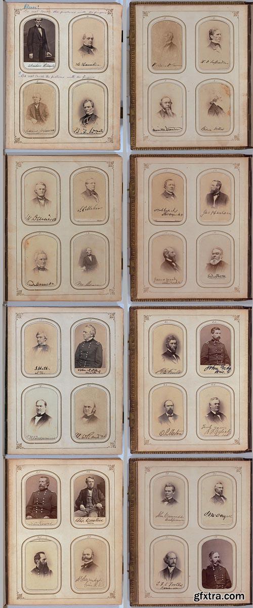 Civil War Photograph Album, ca. 1861-65