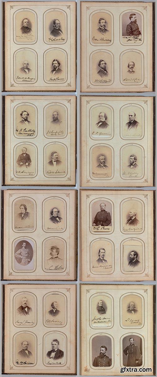 Civil War Photograph Album, ca. 1861-65