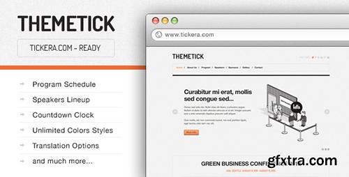 ThemeForest - Themetick v1.6 - Event Management Wordpress Theme