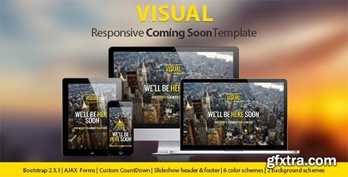 ThemeForest - Visual - Responsive Coming Soon Page - RIP