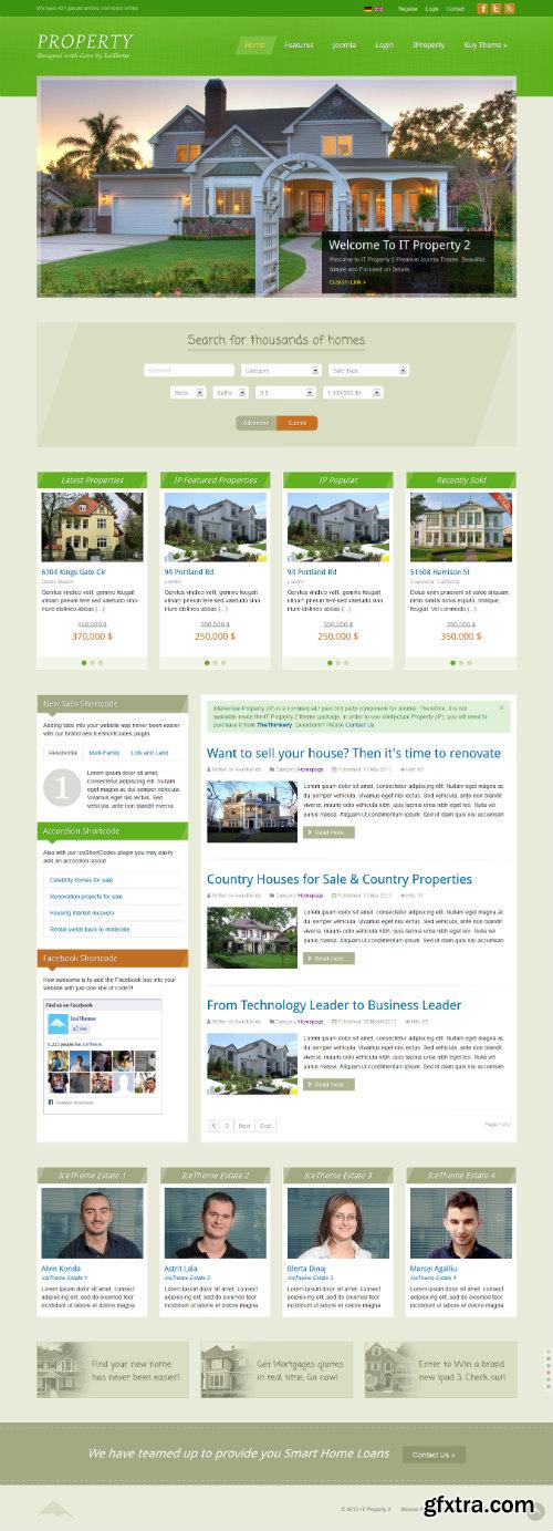 IceTheme - IT Property 2 for Joomla 2.5 & 3.0