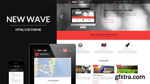 Mojo-Themes - New Wave - Responsive Business/Portfolio HTML Theme - RIP