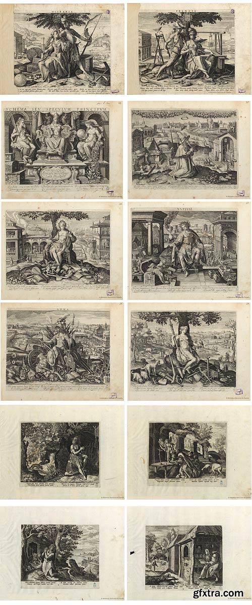 Raphael Sadeler, Dutch Engraver (1561-1632), 161xJPGs