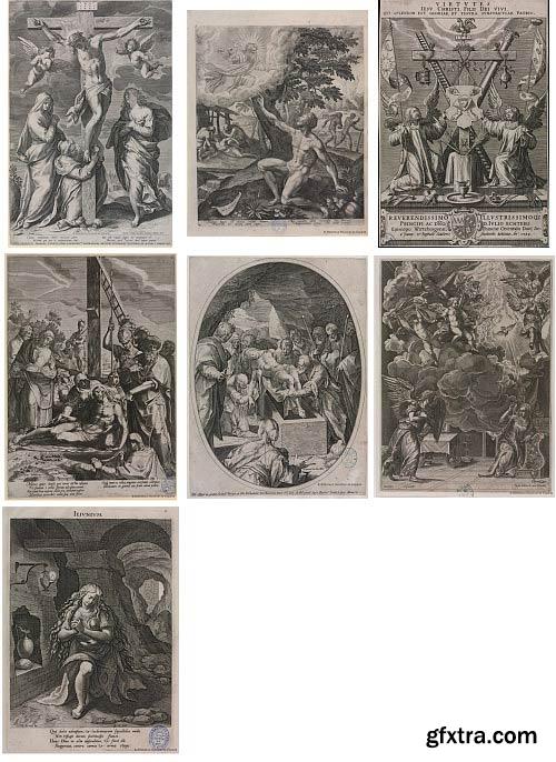 Raphael Sadeler, Dutch Engraver (1561-1632), 161xJPGs