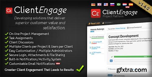 CodeCanyon - ClientEngage Project Platform v1.4.2