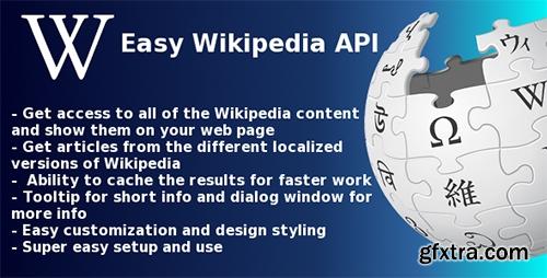 CodeCanyon - Easy Wikipedia API script v1.0