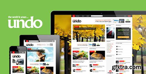 ThemeForest - Undo - Responsive 1230px HTML5 Template - RIP