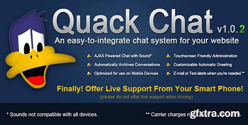 CodeCanyon - Quack Chat Live Chat System v1.0.2