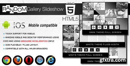 CodeCanyon - HTML5 Random Gallery Slideshow