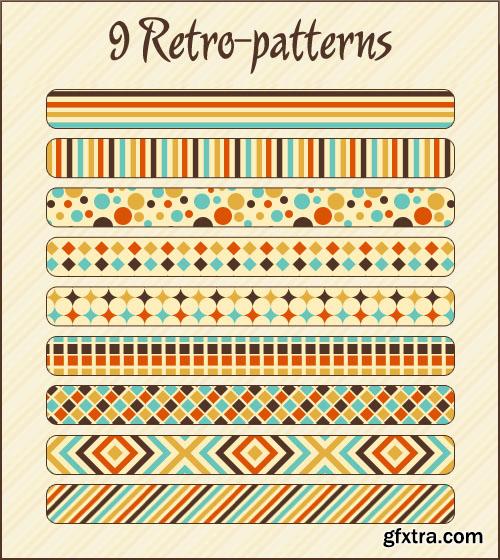 9 Retro Photoshop Patterns