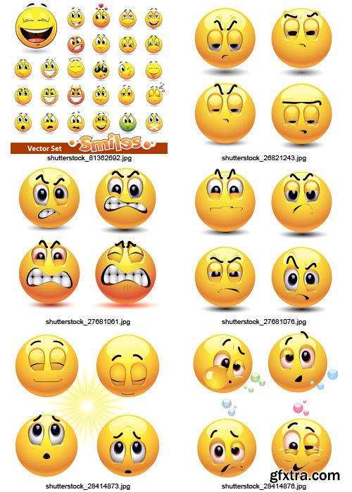 Amazing SS - Emoticons, 25xEPS