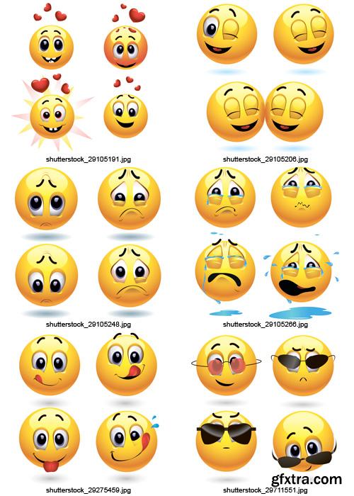 Amazing SS - Emoticons, 25xEPS